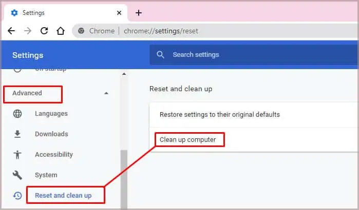 Google Chrome Not Saving Passwords - 13 Ways To Fix It 42 clean-up-computer