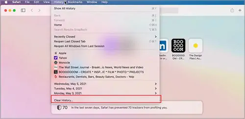 Youtube Videos Not Playing - 6 Ways To Fix 3 clear-history-on-safari