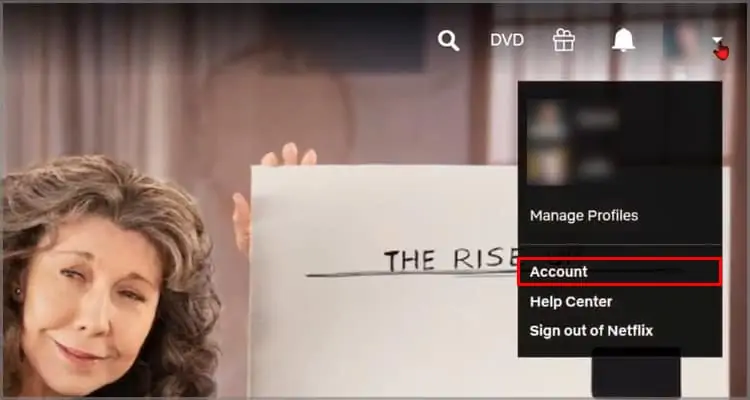 Netflix Autoplay Not Working? 6 Ways To Fix It 14 click-on-account