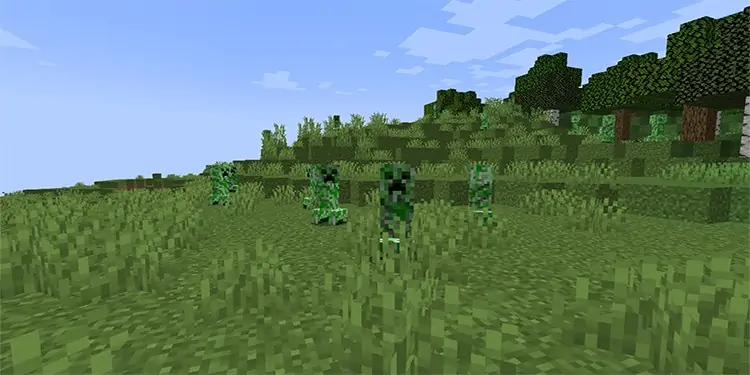7 Ways on How to Get Gunpowder in Minecraft 14 creeper
