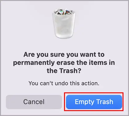 How to Fix if MacBook Pro Screen Is Flickering? 9 empty-trash