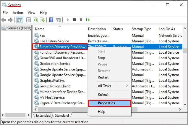 function-discovery-provider-host-properties