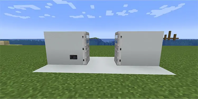 How To Make And Use An Iron Door In Minecraft? 7 iron-door-automatic-opened