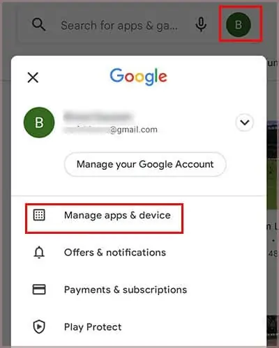 Google Chrome Not Saving Passwords - 13 Ways To Fix It 29 manage-apps-and-device