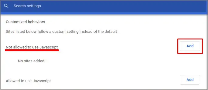 not-allowed-to-use-javascript