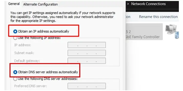obtain-ip-and-dns-automatically