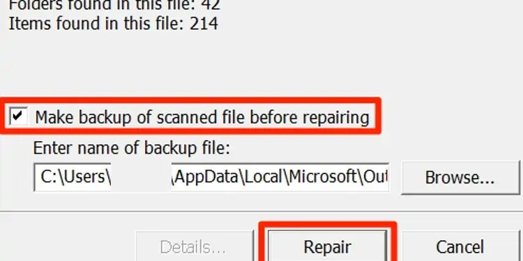 repair-outlook