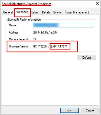 How To Check if Your Computer Has Bluetooth 18 see-the-lmp-number