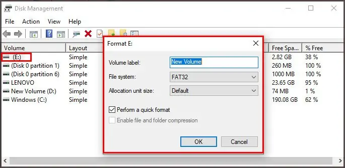 SD Card Won’t Format? Here's How to Fix it 13 select-options-to-format