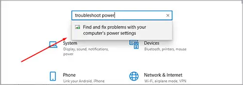 Computer Won’t Wake Up From Sleep - 13 Permanent Fixes 23 troubleshoot-power