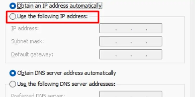 use-the-following-ip
