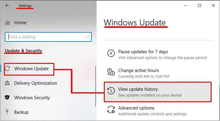 PC Randomly Turns Off? 11 Ways To Fix It 14 view-update-history