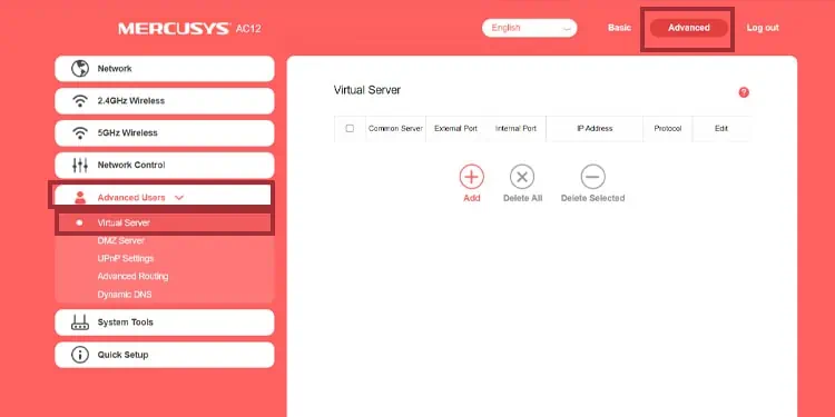 virtual-server