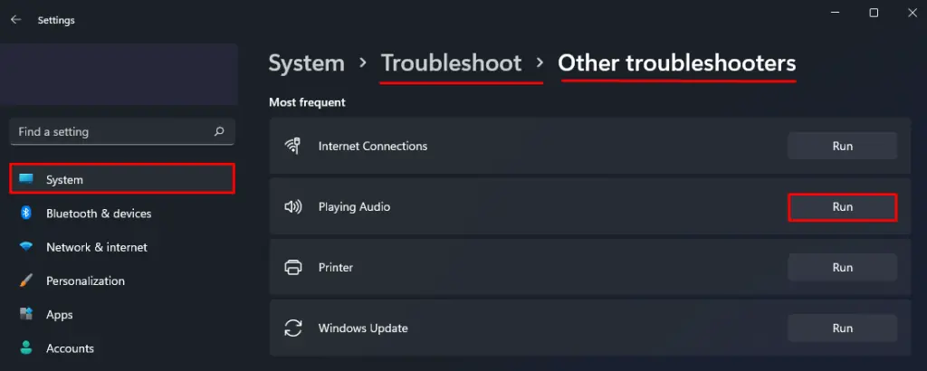 Computer Not Recognizing Headphones? Here’s How to Fix It 21 5.-run-troubleshooter-1024x410