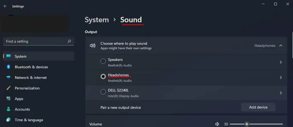 Computer Not Recognizing Headphones? Here’s How to Fix It 25 7.0-set-output-audio-1024x445