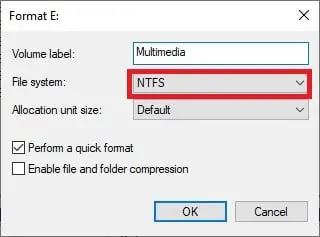 Disk-Management-Format-Window