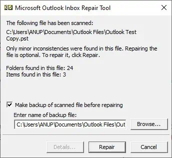 How to Repair Outlook Data with the SCANPST.EXE tool 3 Repair-using-Scanpst