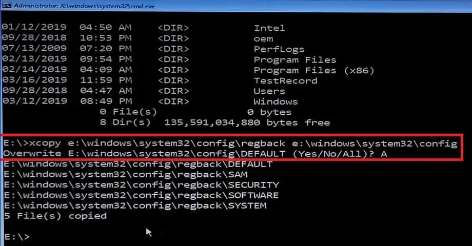 How to Fix Windows 10 Stuck on Preparing Automatic Repair Loop 13 Restore-Windows-Registry-1