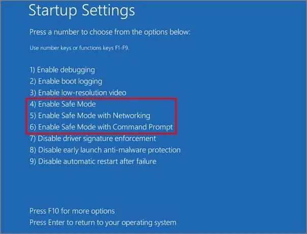 Mouse Clicks Not Registering? 14 Proven Ways to Fix it 22 Safe-mode-through-Startup-Settings