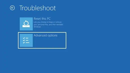 How to Fix Windows 10 Stuck on Preparing Automatic Repair Loop 2 System-Recovery-Advanced-Options-1