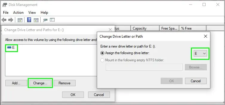 SD Card Won’t Format? Here's How to Fix it 17 change-drive-letters