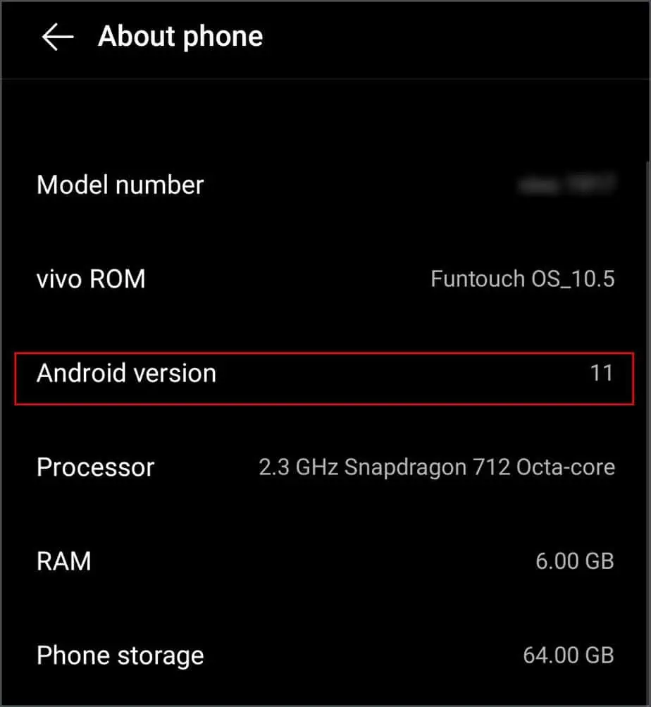 Why Isn't My Screen Record Working? How to Fix It 27 check-android-version