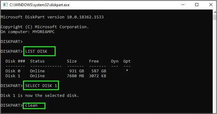 SD Card Won’t Format? Here's How to Fix it 14 clean-sd-card