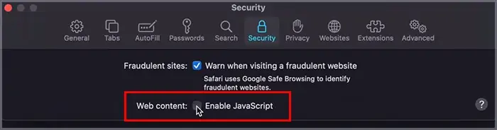 disable-javascript
