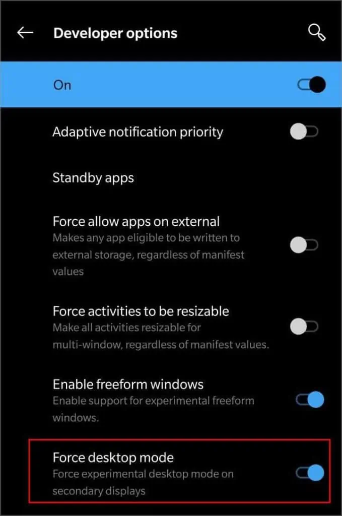 Why Isn't My Screen Record Working? How to Fix It 28 force-desktop-mode-679x1024