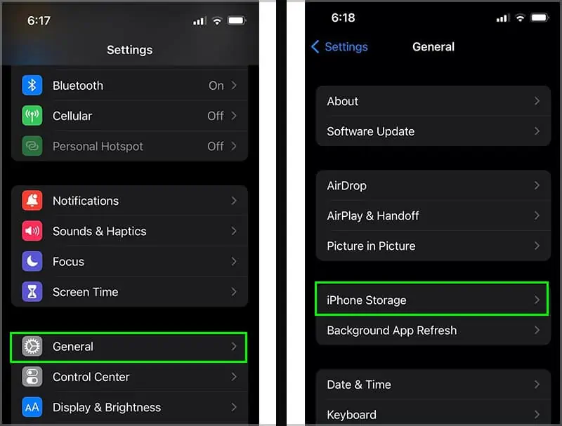 Why Isn't My Screen Record Working? How to Fix It 35 general-iphone-storage