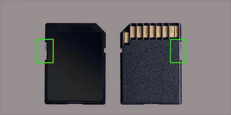 SD Card Won’t Format? Here's How to Fix it 10 lock-on-SD-card