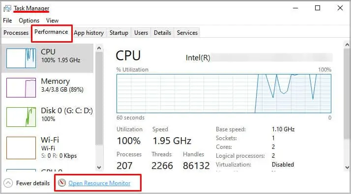 Fix: ntoskrnl.exe BSOD in Windows 12 open-resource-monitor