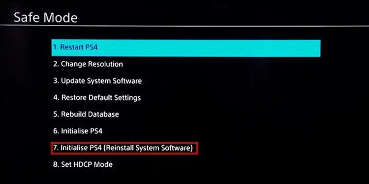PS4 Extended Storage Not Working? Here's How to Fix It 10 reinstall-system-software