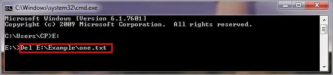 Fix: This Action Cannot Be Completed Because the File Is Open 26 running-del-command