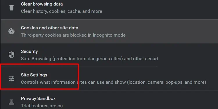 site-settings