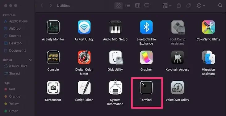 macOS Update Stuck? Here's How to Fix It 16 terminal-2