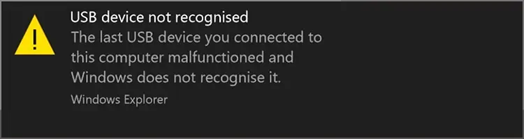 PS4 Extended Storage Not Working? Here's How to Fix It 2 usb-device-not-recognized