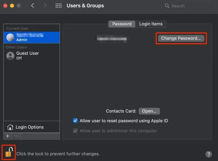 Migration Assistant Not Working? Try These 10 Fixes 9 Change-Password-through-Another-Admin-e1648540247377