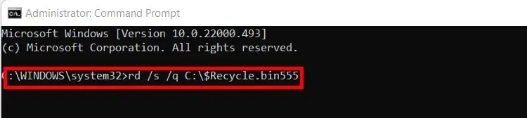 Deleted File Not in Recycle Bin? Here's How to Fix it 24 Command-Prompt-command-to-reset-recycle-bin-1