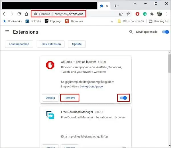 Fix: reCAPTCHA Not Working - Chrome, Firefox, Edge, Safari 3 Google-Chrome-Disable-Extensions