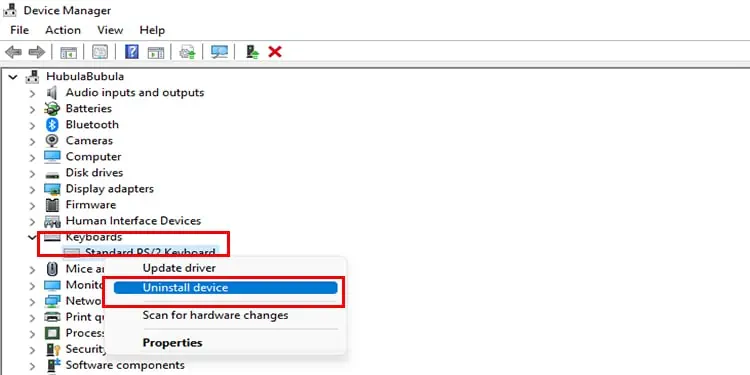 Volume Key Not Working? Try these Fixes 17 Keyboard-Device-Driver