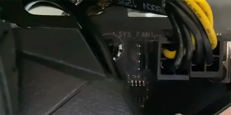 How to Connect RGB Fans to Motherboard 7 SYS_FAN