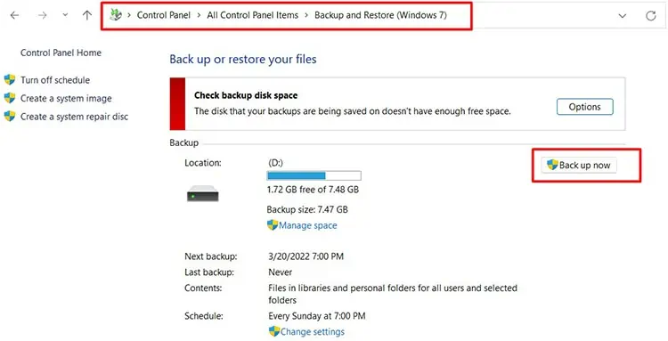 Deleted File Not in Recycle Bin? Here's How to Fix it 26 Windows-Back-up-Process