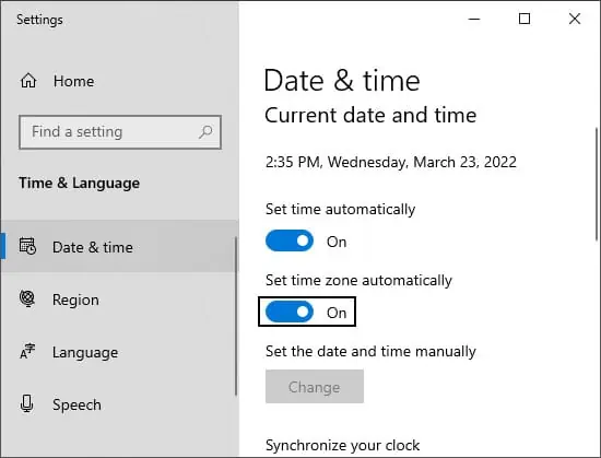 automatic-time-time-zone