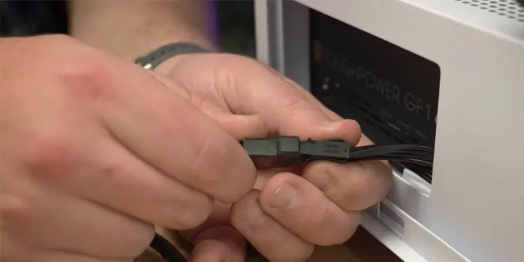 How to Connect RGB Fans to Motherboard 4 connect-controller-to-PSU