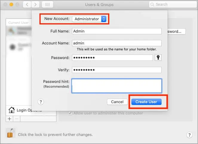 create-admin-account-on-mac