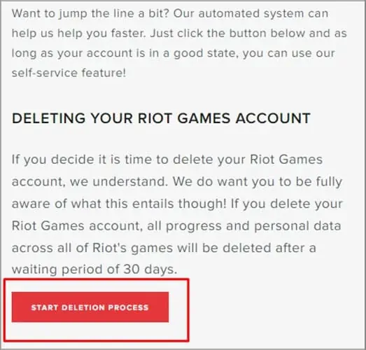 How to Make Valorant Account 10 deletion-process