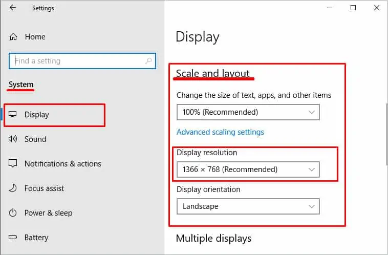 How to Check What Monitor Do You Have 1 display-scale-and-layout