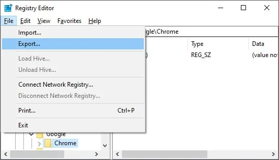 How To Backup Registry in Windows 8 export-branch-keys-registry-editor