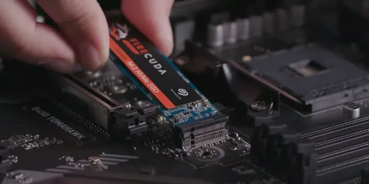 How to Connect SSD to Motherboard 10 insert-M.2-SSD